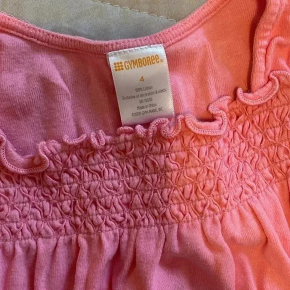 Girls size 4 bundle - 2 Laura Ashley dresses 2-Gymboree shirts and 1 skort - Picture 3 of 10